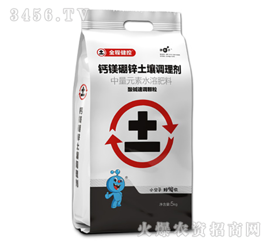 鈣鎂硼鋅土壤調理劑-長森作物