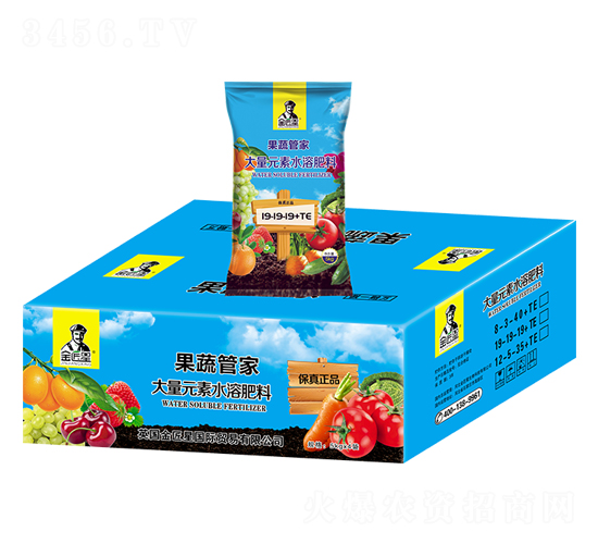 大量元素水溶肥料19-19-19+TE-果蔬專家-金匠星