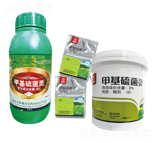 8%甲基硫菌靈糊劑-果康寶