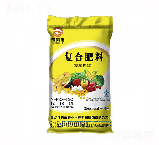 硫酸鉀復(fù)合肥料12-18-15-樂索施-倍豐農(nóng)業(yè)