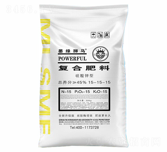 復(fù)合肥料15-15-15-墨綠獅馬-懷恩沃克