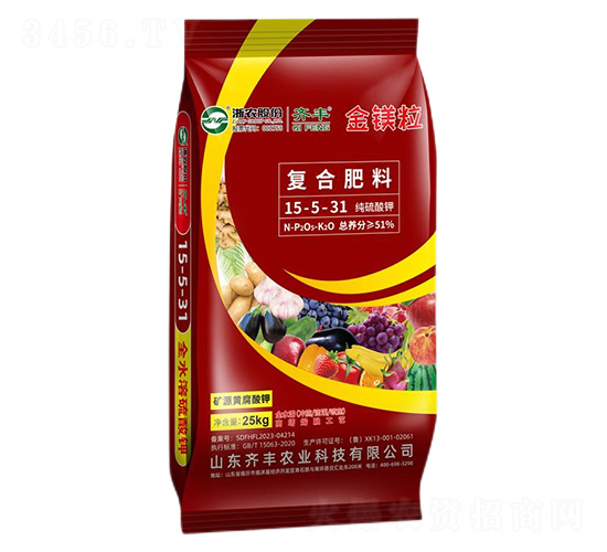 高塔礦源黃腐酸鉀復(fù)合肥料15-5-31-金鎂粒-齊豐農(nóng)業(yè)