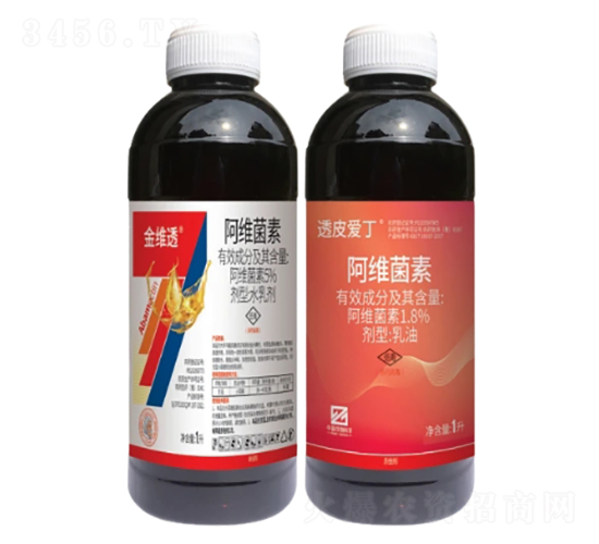 1.8%阿維菌素乳油（EC）-透皮愛丁+5%阿維菌素水乳劑（EW）-金維透-中基作物科學(xué)