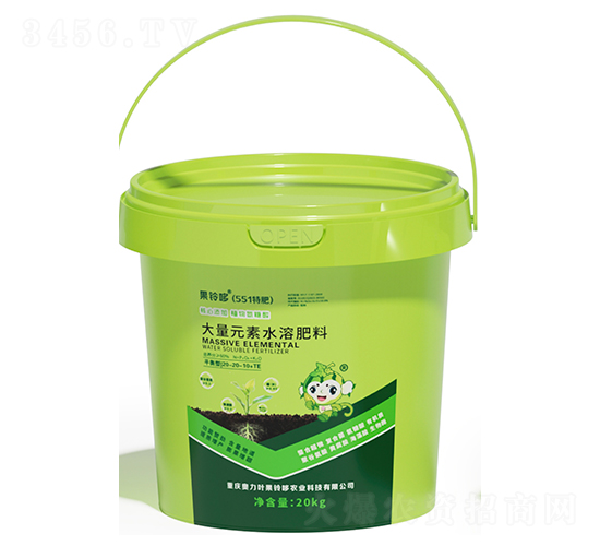 大量元素水溶肥料20-20-10+TE-果鈴哆（551特肥）-奧力葉奧力果