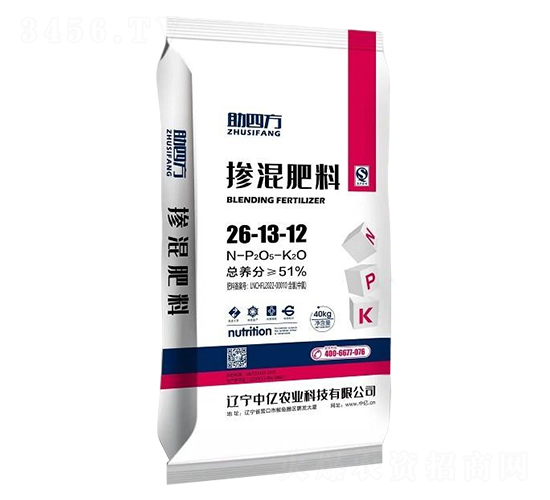 摻混肥料26-13-12-助四方-中億農(nóng)業(yè)
