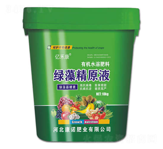 10kg有機(jī)水溶肥料-綠藻精華液-康諾肥業(yè)