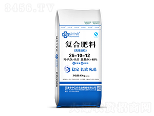 40kg高塔造粒復(fù)合肥料26-10-12-中億農(nóng)