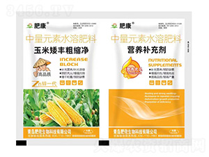 50克中量元素水溶肥料-玉米矮豐粗縮凈+營養(yǎng)補(bǔ)充劑-肥康-肥佬生物
