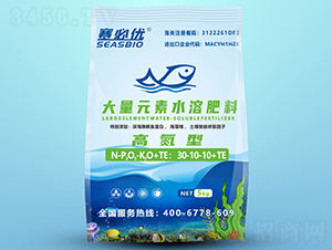 高氮型大量元素水溶肥料30-10-10+TE-賽必優(yōu)